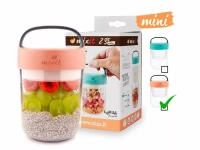 Mixit 2go mini – svačinový box 400 ml (lososvý)