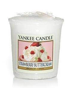 Yankee Candle Strawberry Buttercream votivní svíčka 49g