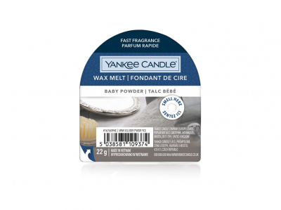Yankee Candle Baby Powder Vonný vosk do aromalampy 22g
