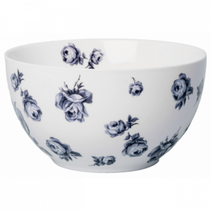 Porcelánová miska Vintage Indigo květovaná