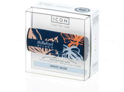 Millefiori Icon White Musk vůně do auta Textil Floral