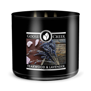 Goose Creek Candle svíčka Teakwood & Lavender