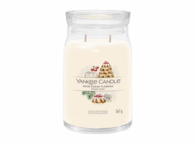 Yankee Candle Spun Sugat Flurries Signature Velký 567 g