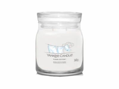 Yankee Candle Clean Cotton Signature Střední 368 g