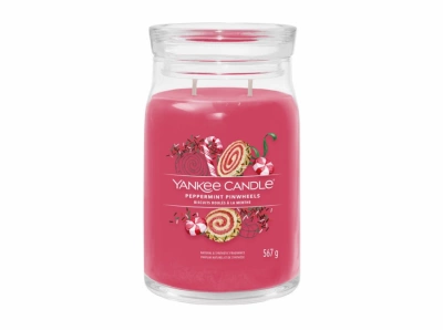 Yankee Candle Peppermint Pinwheels Signature Velký 567 g (kopie)