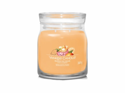 Yankee Candle Mango Ice Cream Signature Střední 368 g