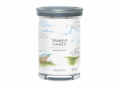 Yankee Candle Clean Cotton Signature Tumbler Velký 567 g