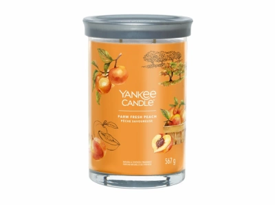 Yankee Candle Fresh Farm Peach Signature Tumbler Velký 567 g