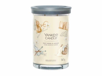 Yankee Candle Soft Wool & Amber Signature Tumbler Velký 567 g