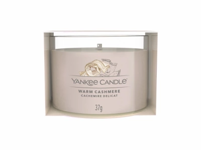 Yankee Candle Votivní svíčka plněná ve skle Warm Cashmere 37g