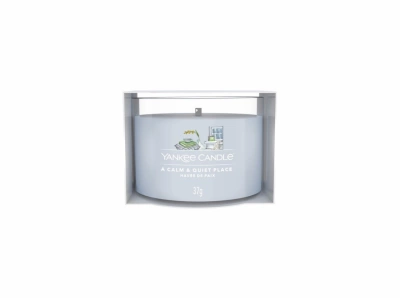 Yankee Candle Votivní svíčka plněná ve skle A Calm & Quiet Place 37g