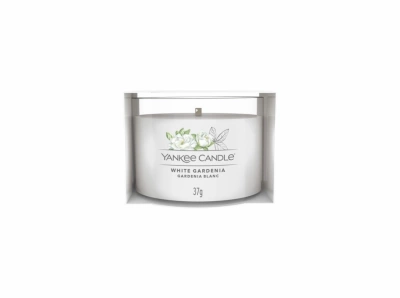 Yankee Candle Votivní svíčka plněná ve skle White Gardenia 37g