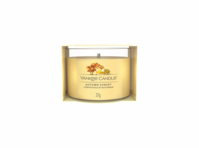 Yankee Candle Votivní svíčka plněná ve skle Autumn Sunset 37g