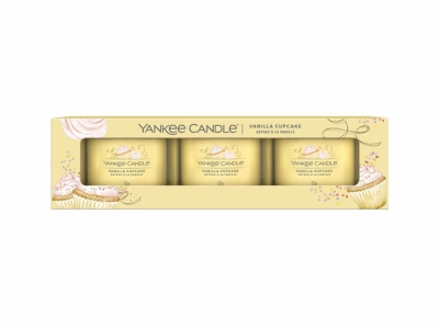 Yankee Candle Sada votivních svíček plněných ve skle Vanilla Cupcake