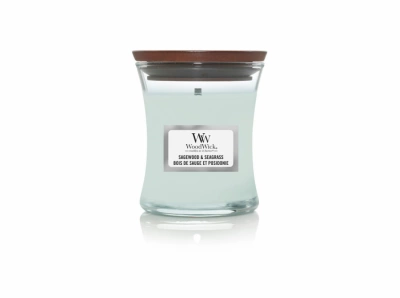 Woodwick Sagewood & Seagrass 85g