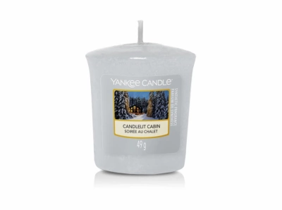 Yankee Candle Candelit Cabin votivní svíčka 49g