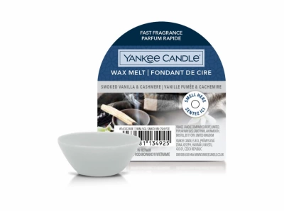 Yankee Candle Smoked Vanilla & Cashmere Vonný vosk do aromalampy 22 g