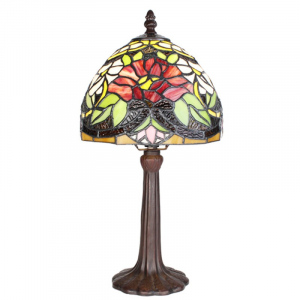 Stolní lampa Tiffany Květy
