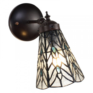 Nástěnná lampa Tiffany Venne grey