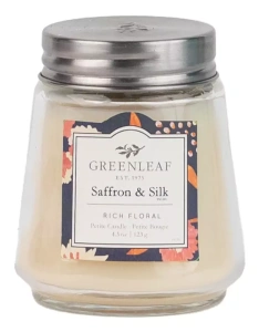 Greenleaf Vonná svíčka Saffron & Silk 123 g