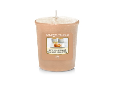 Yankee Candle Pumpkin Maple Creme Caramel Votivní svíčka 49 g