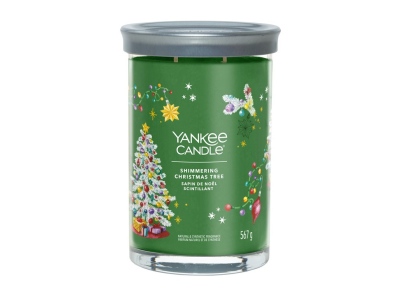 Yankee Candle Shimmering Christmas Tree Signature Tumbler velký 567 g