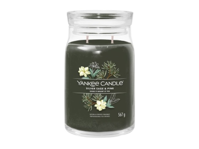 Yankee Candle Silver Sage & Pine Signature velký 567 g