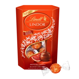 Lindor pralinky Krvavý pomeranč 200g