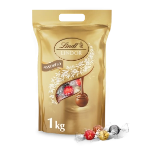 Lindt Lindor pralinky Zlatá směs 1000g (80ks)