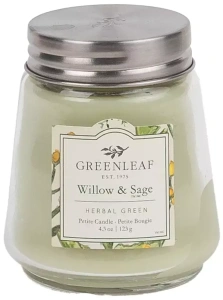 Greenleaf Vonná svíčka Willow & Sage 123 g