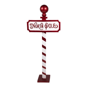 Dekorativní vánoční značka North Pole