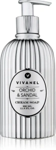 Luxusní tekuté mýdlo Vivanel Orchid & Sandal 350 ml