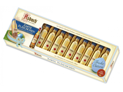 Asbach lahvičky s Brandy v mléčné čokoládě 150g