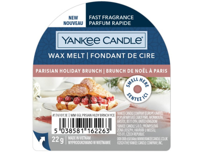 Yankee Candle Parisian Holiday Brunch Vonný vosk do aromalampy 22g