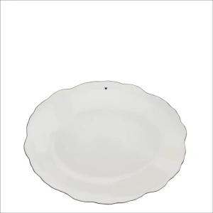 Servírovací talíř White Ruffle