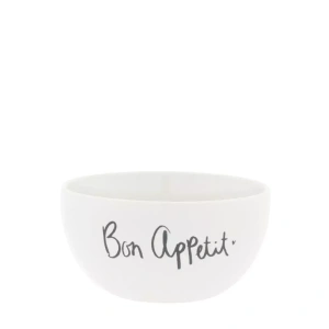 Keramická miska - Bowl White/Bon Appetit