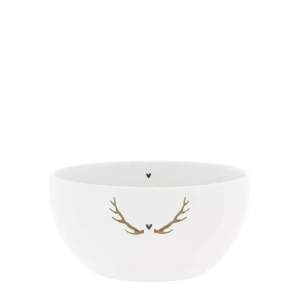 Keramická miska - Bowl White/Deer