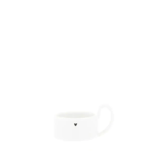 Svícen s rukojetí - Candleholder Small White with handle