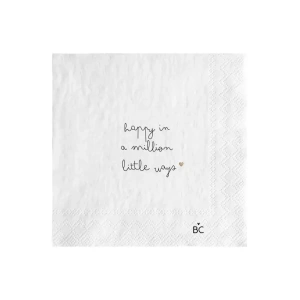 Papírové ubrousky happy in a million