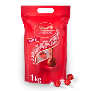 Lindt Lindor pralinky Mléčná čokoláda 1000g (80ks)