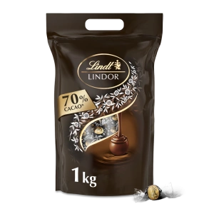 Lindt Lindor pralinky Hořká čokoláda 70% 1000g (80ks)