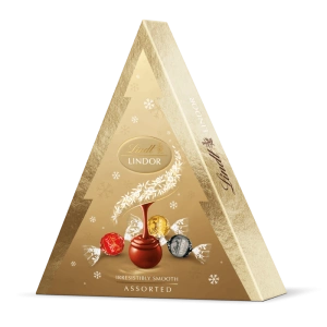 LINDOR pralinky Mix - Vánoční stromeček 125g