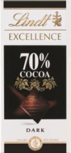 Lindt Excellence 70% kakaa 100g