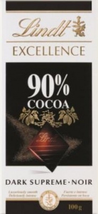 Lindt Excellence 90% kakaa 100g