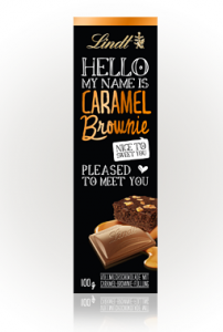 Lindt Hello čokoláda "Caramel Brownie" 100g