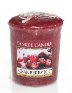 Yankee Candle  Cranberry Ice votivní svíčka 49g