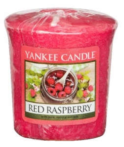 Yankee Candle Red Raspberry votivní svíčka 49g