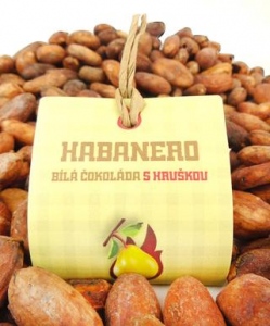 Habanero bílá čokoláda s hruškou