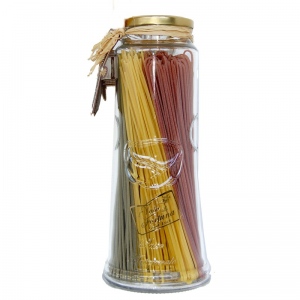 Sklenice spaghetti tricolore 500gr