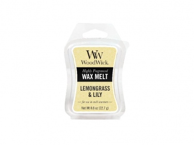 WoodWick vonný vosk Lemongrass & Lily 22,7 g